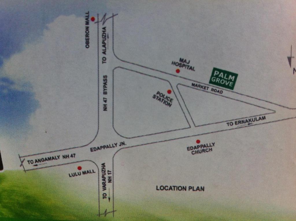 Palm Grove Service Villa Kochi Luaran gambar
